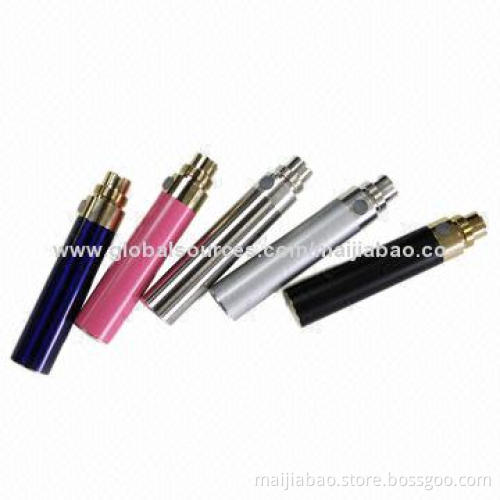 Electronic Cigarette Rechargeable Batteries, 650/900/1,100mAh Available